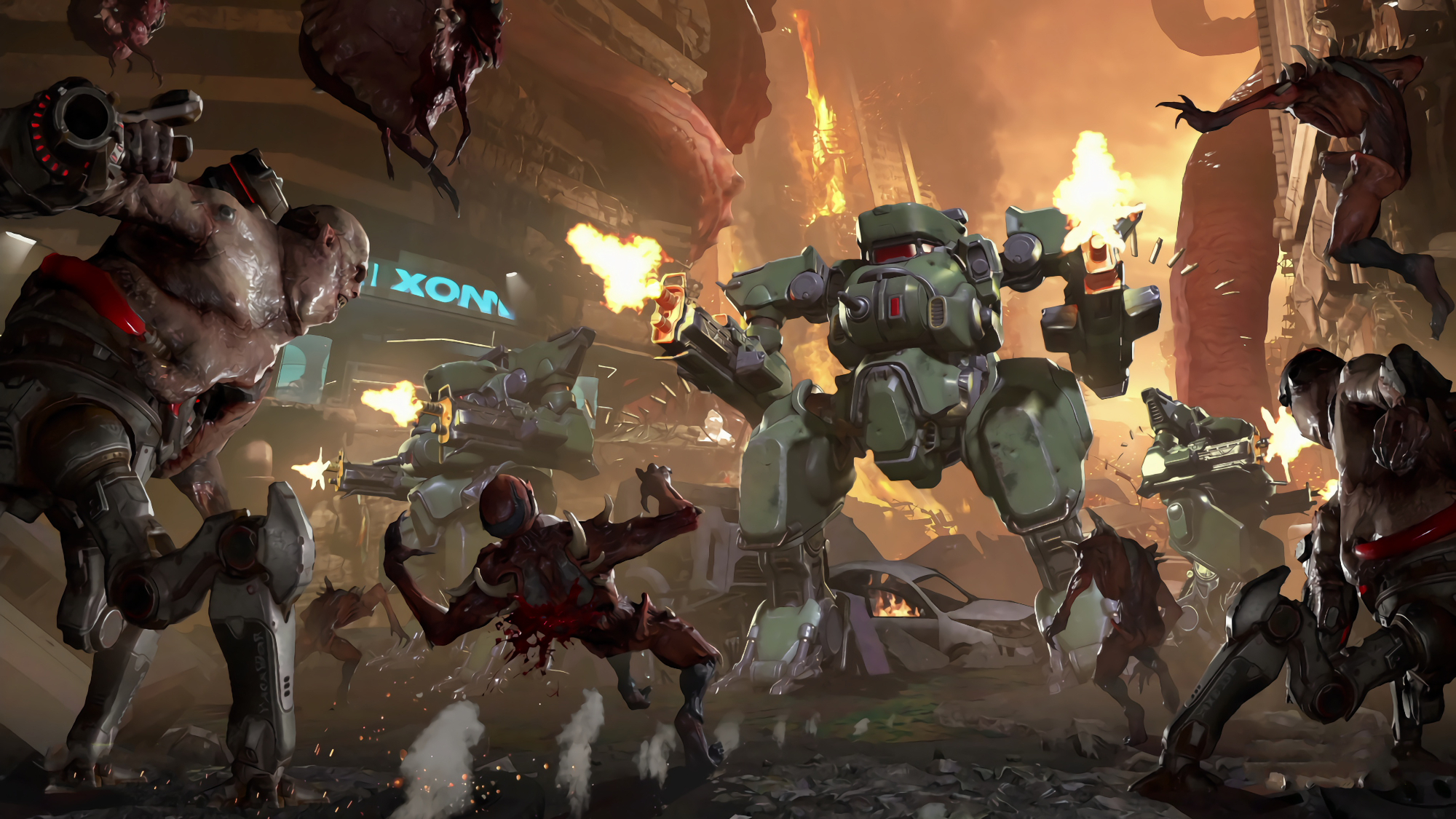【达奇】一场人类集全球之力与地狱展开的战争 惨烈的地球保卫战 “DOOM 毁灭战士”的故事